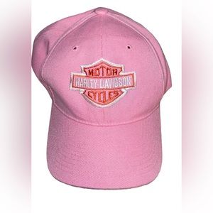 Pink Harley Davidson Hat